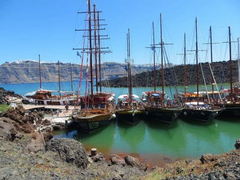 From Santorini: Volcano Cruise With Oia Sunset - What the $67 price really covers
