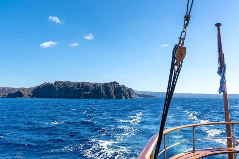 From Santorini: Volcano Cruise With Oia Sunset - Morning pickup and the ride to Athinios Port