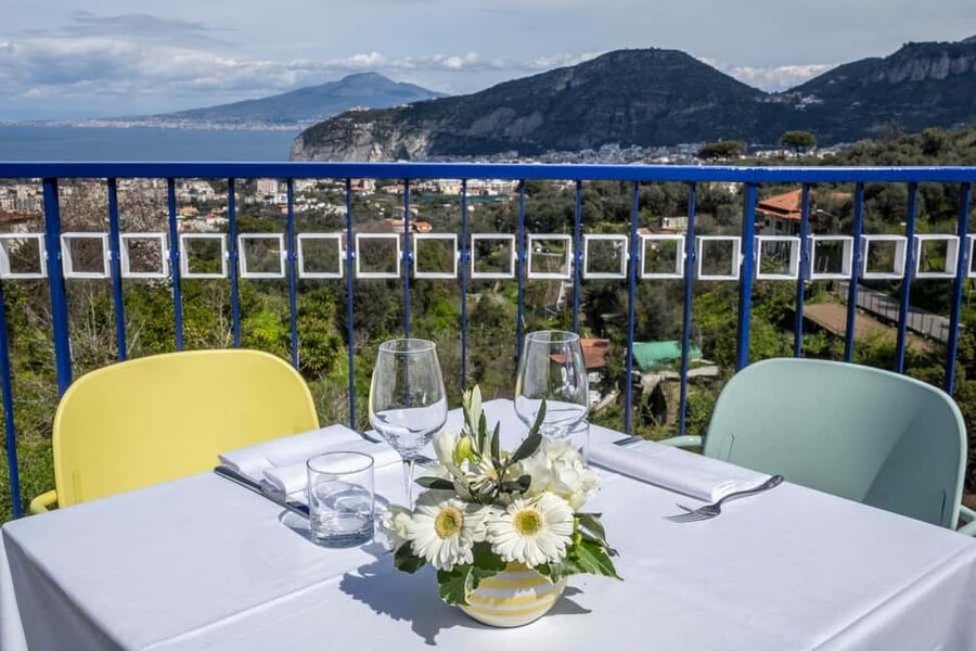 From Sorrento: Pizza-Making Class w/ View of Mount Vesuvius - The olive mill tasting before the pizza
