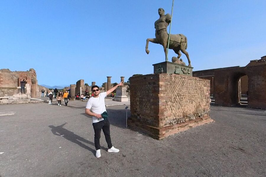 From Sorrento: Pompeii and Vesuvius Guided Tour with Lunch - Key points to know before booking