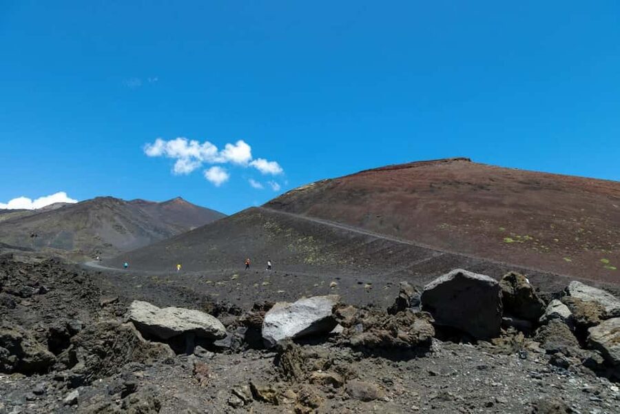 From Taormina Area: Mount Etna tour - What the walking sections are really like