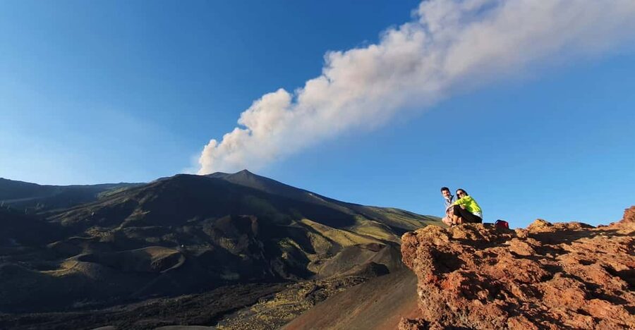 From Taormina: Etna Tour with Hiking, Cave Visit, & Tastings - Walking among Etna’s extinct craters