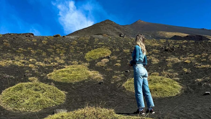 From Taormina: Etna Tour with Hiking, Cave Visit, & Tastings - Honey, olive oil, wine, and an optional lunch