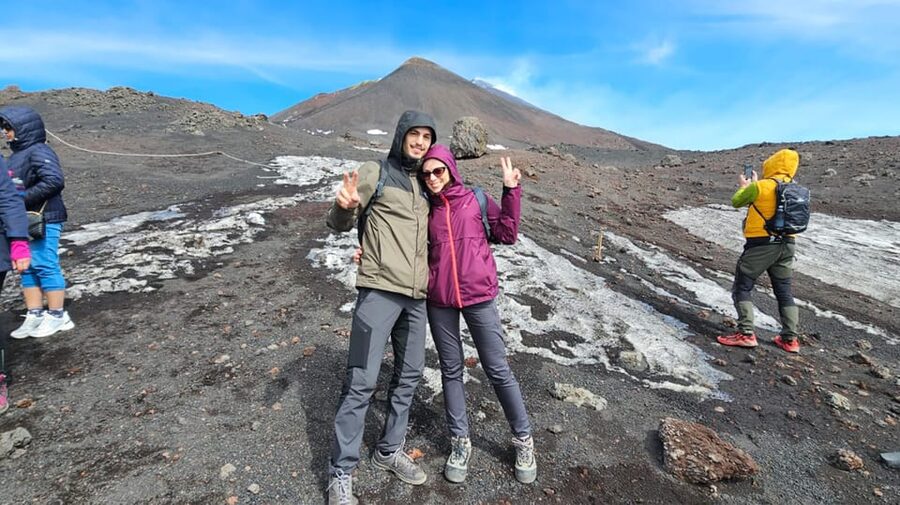 From Taormina: Etna Tour with Hiking, Cave Visit, & Tastings - The cable car and 4x4 option
