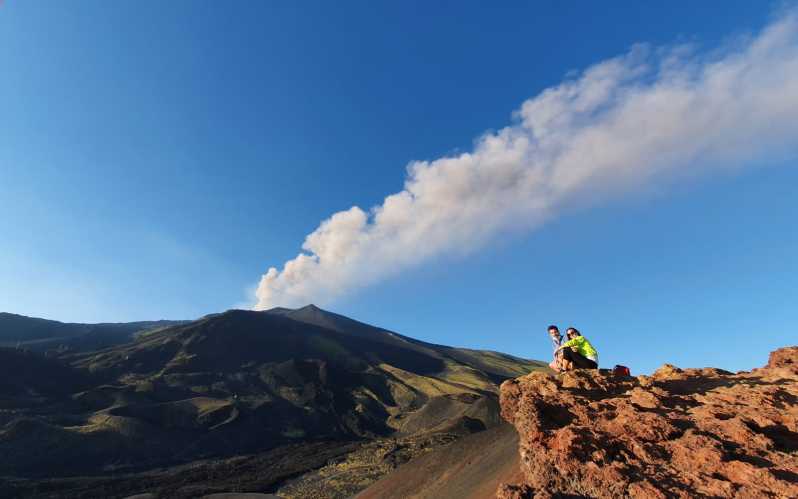 From Taormina: Etna Tour with Hiking, Cave Visit, & Tastings - The drive from Taormina to Rifugio Sapienza