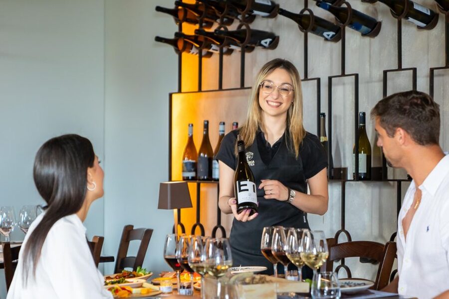 From Taormina: Full-Day Etna & Wine private Tour - A generous wine tasting in Ragalna