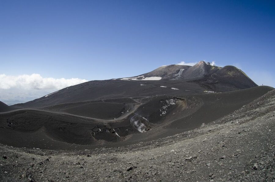 From Taormina: Mount Etna upper craters and Alcantara Gorges - Cable car and 4x4 Jeep to the crater area