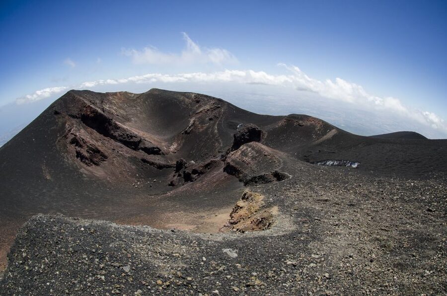 From Taormina: Mount Etna upper craters and Alcantara Gorges - How much time do you really get on Mount Etna?