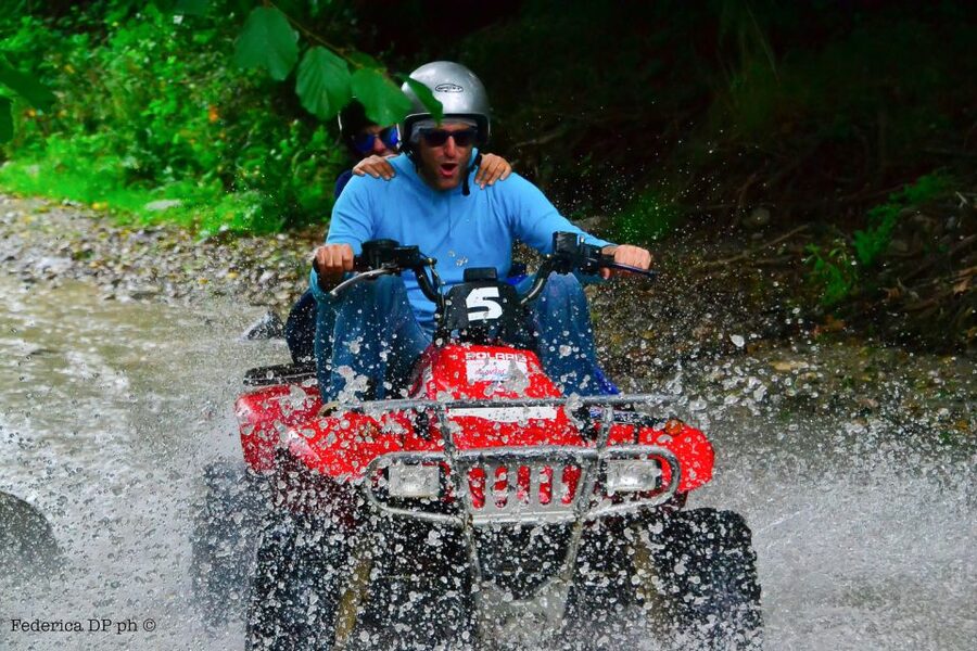 From Taormina: Off-Road ATV Tour Alcantara & Mount Etna - The lava cave walk and Etna’s eruption story
