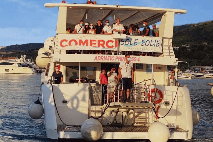 From Tropea: Lipari Panarea Stromboli Night Cruise - The morning departure from Tropea or Vibo Marina