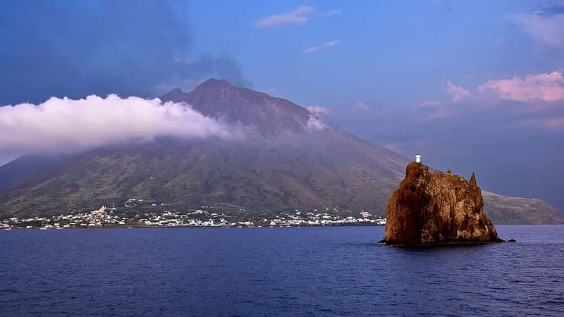 From Tropea: Panarea Island and Stromboli Volcano by Night - Leaving Tropea at 10:20