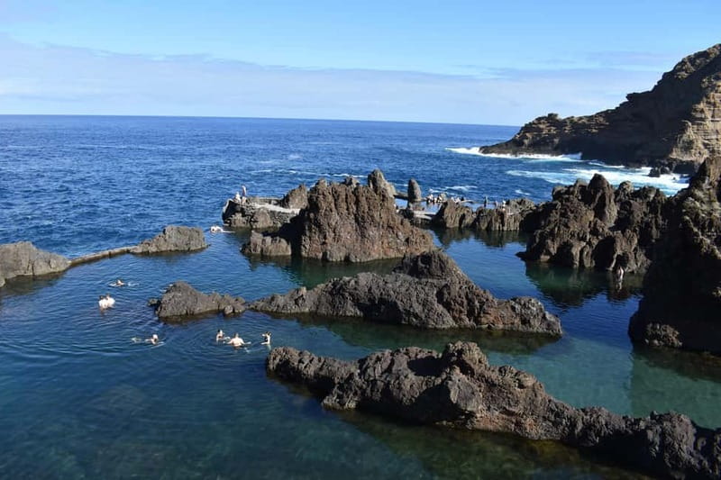 Funchal: Waterfalls, Volcanic Pools, and Fanal Forest Tour - Seixal’s black sand and the north coast