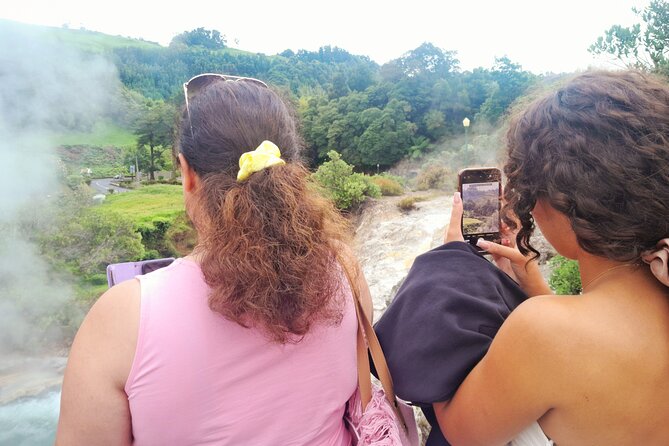 Furnas Volcano Experience: Lush Valleys & Steaming Earth - Waterfalls and old mills at Ribeira dos Caldeirões