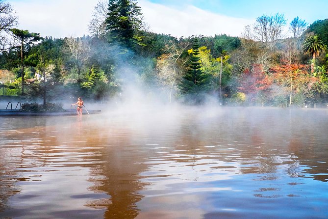 Furnas Volcano, Lake, Geysers, Tea Plantation and Terra Nostra - Geysers, snacks, and a hot foot bath