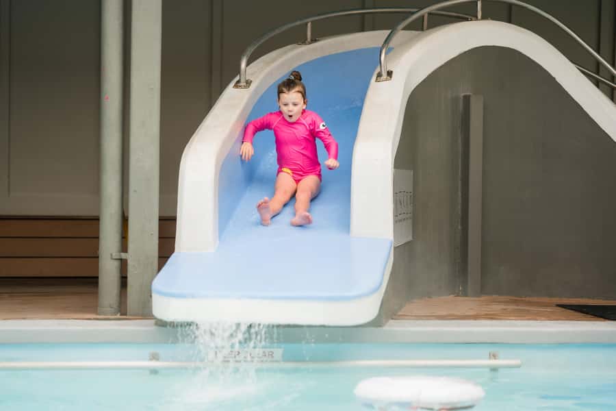 Geothermal and Freshwater Combo Family Pools in New Zealand - Rachel Spring mineral pools at 37°C and 40°C