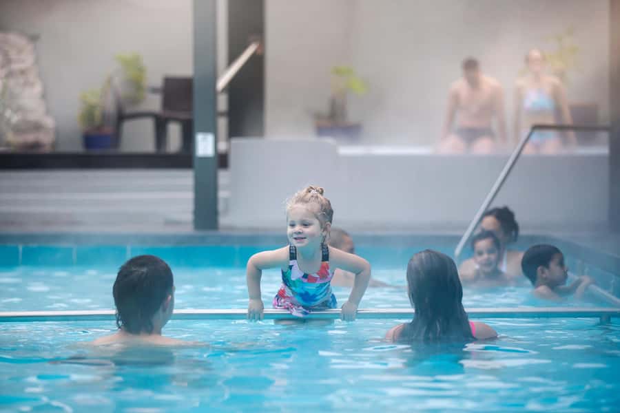 Geothermal and Freshwater Combo Family Pools in New Zealand - Safety rules parents need to plan around
