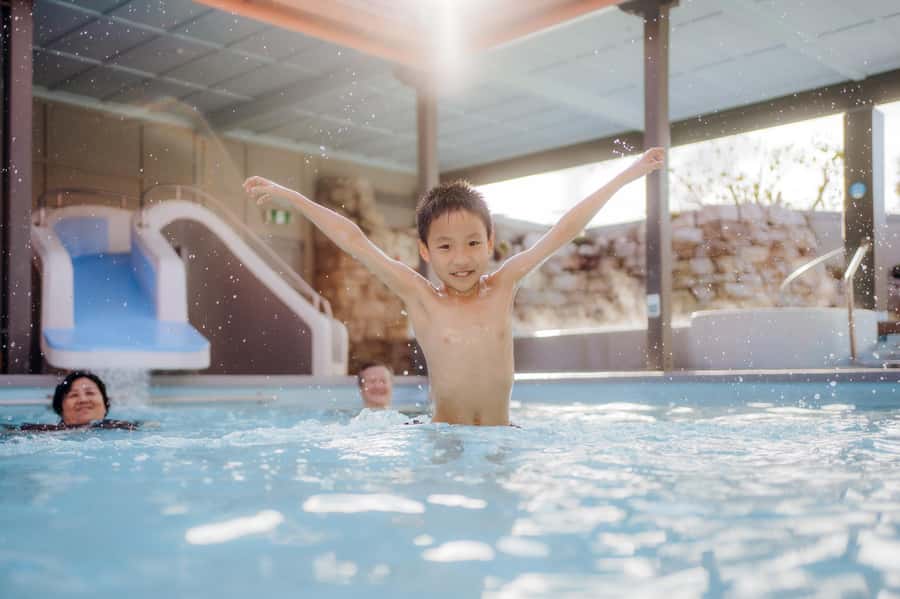 Geothermal and Freshwater Combo Family Pools in New Zealand - Should you book the Family Pools?