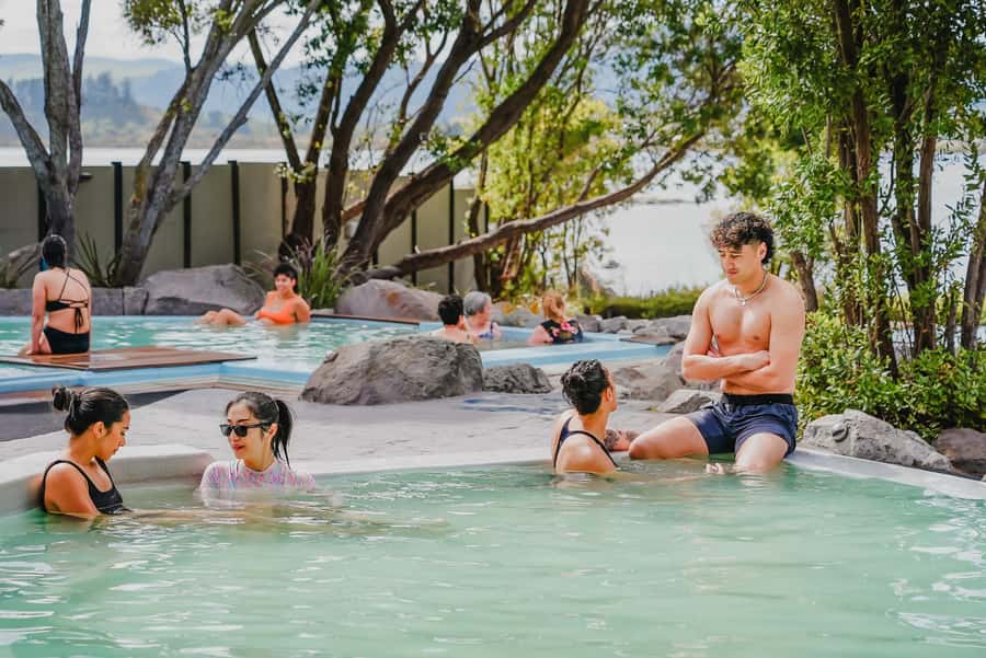 Geothermal Mineral Baths Experience: Pavilion Pools for 12+ - The Rachel Spring alkaline pools at 38°C to 40°C
