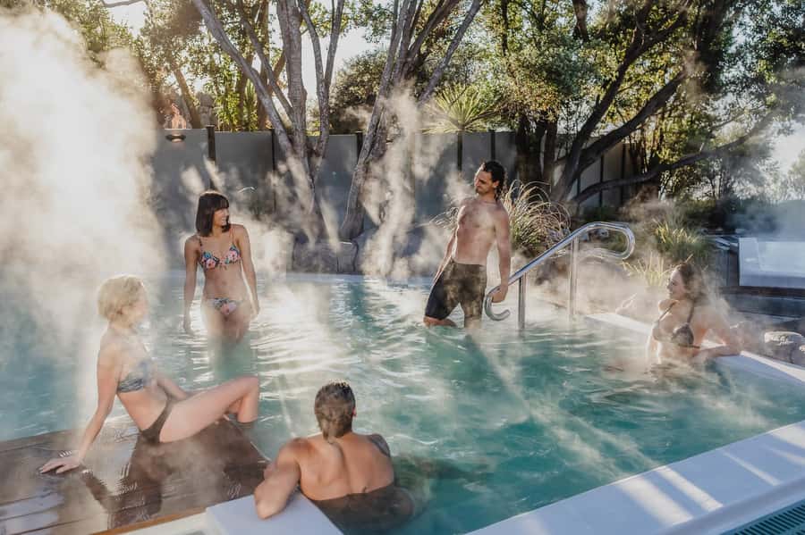 Geothermal Mineral Baths Experience: Pavilion Pools for 12+ - Changing rooms, towels, lockers, and practical comfort