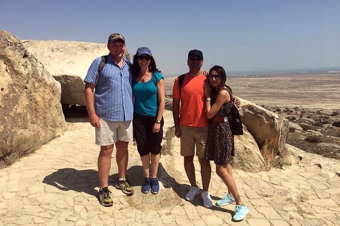 Gobustan & Mud Volcanoes Tour (tickets included) - Reading the prehistoric carvings outdoors