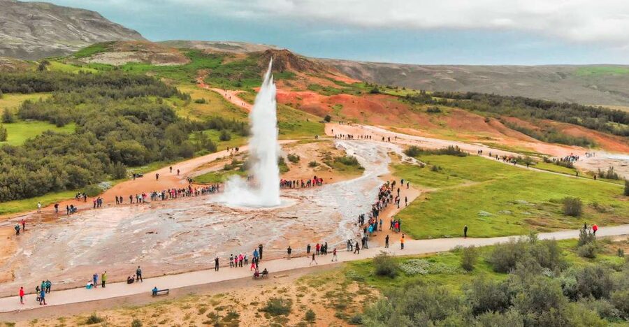 Golden Circle and Kerið Crater Small Group Tour - Reykjavik pickup and the small bus