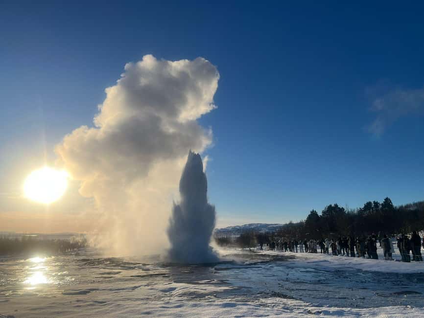 Golden Circle & Kerid Crater Small Group Tour from Reykjavik - Kerið Crater closes the day with a volcanic view