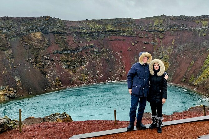 Golden Circle Private Tour with Kerid Crater from Reykjavik - The blue water of Brúarfoss