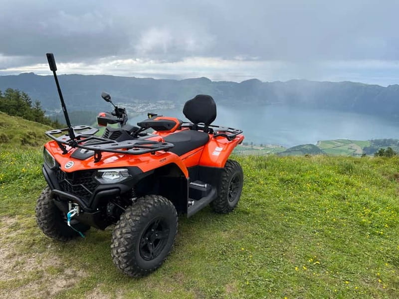 Guided Buggy & Quad Adventure - Sete Cidades Volcanic Crater - Riding toward the Sete Cidades crater