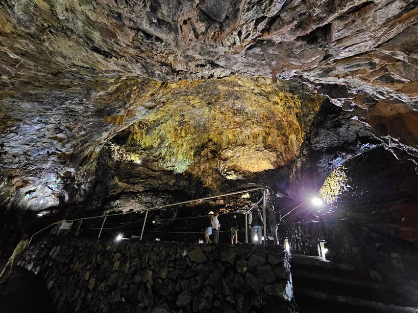 Half Day Tour - Algar do Carvão Lava Route - Furnas do Enxofre: where the island still feels hot