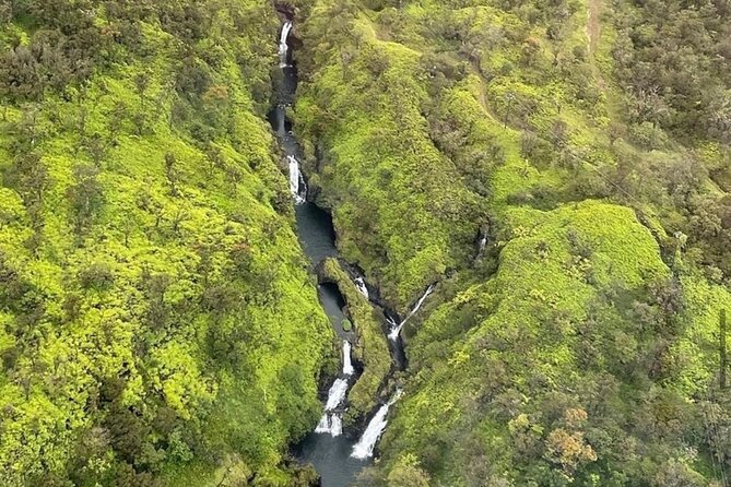 Hana Rainforest and Haleakala Crater Helicopter Tour - Leaving Kahului and heading toward East Maui