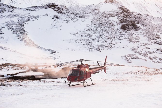 Helicopter Flight Over Geothermal Landscapes from Reykjavik - The 15-minute stop near Hveragerdi