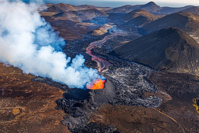 Helicopter Tour Over Iceland’s Reykjanes Volcano Eruption Site - The landing adds something a normal sightseeing flight cannot