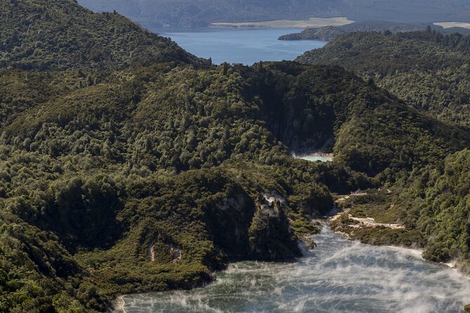 Helicopter White Island / Mount Tarawera 'Volcanic Extremes' - Landing on Mount Tarawera’s Summit