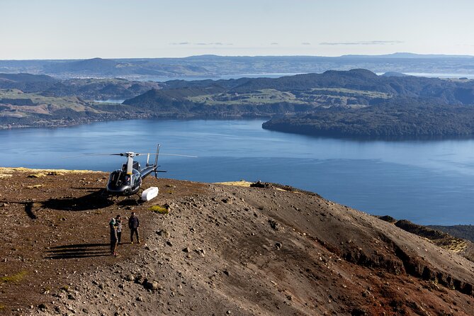 Helicopter White Island / Mount Tarawera 'Volcanic Extremes' - Leaving Rotorua for Whakaari White Island
