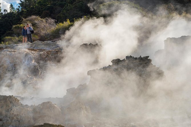 Hell's Gate Geothermal Walk - Māori carving and local meaning