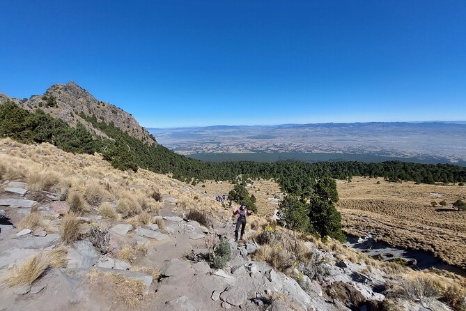 Hiking Tour to volcano La Malinche from Puebla (private tour) - The climb toward the volcano’s upper slopes