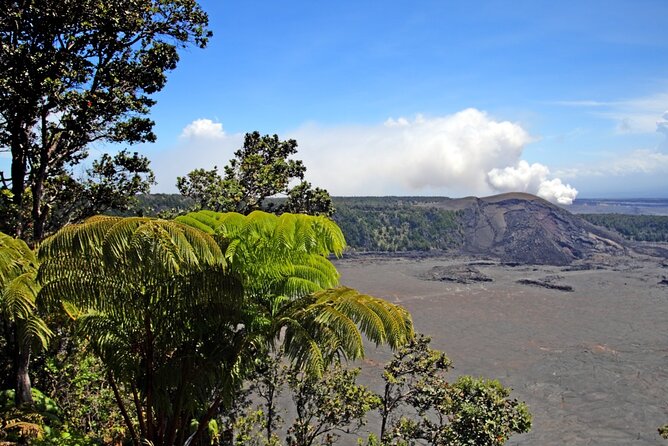 Hilo Big Island-Volcano Day tour & Hotel PU from Honolulu Oahu - Kilauea Overlook and steam vents