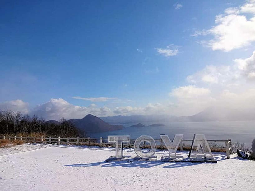 Hokkaido Tour:Sapporo to Noboribetsu, Lake Toya,Ice Festival - Silo Observatory gives you the first wide view