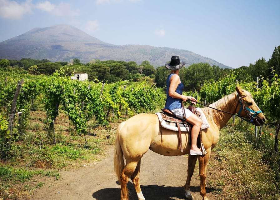 Horseback Ride on Mt. Vesuvius - The local side of the ride