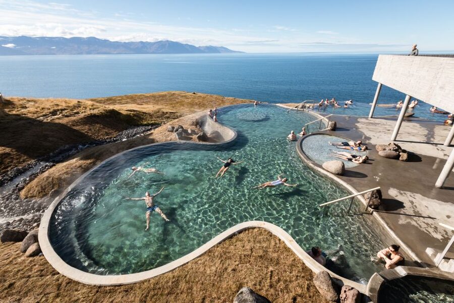 Husavik: GeoSea Geothermal Baths Entrance Ticket - Clean facilities and Sóley Organics toiletries