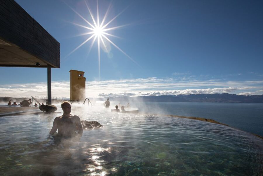 Husavik: GeoSea Geothermal Baths Entrance Ticket - How long should you stay?