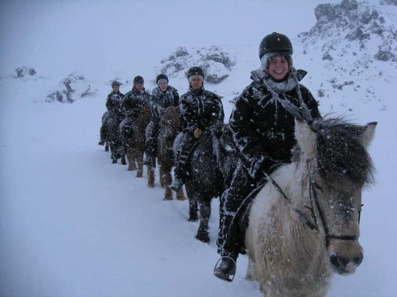 Iceland: Volcanic Landscape Horse Riding Tour - Practical timing and cancellation advice