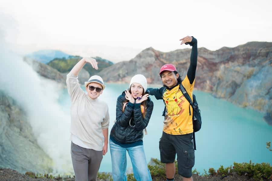 Ijen Crater Blue Fire & Sunrise - Hiking toward Ijen’s blue fire