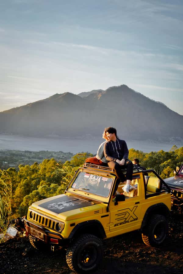 Jeep sunrise mount batur&black lava - Meeting at Batur Natural Hot Spring