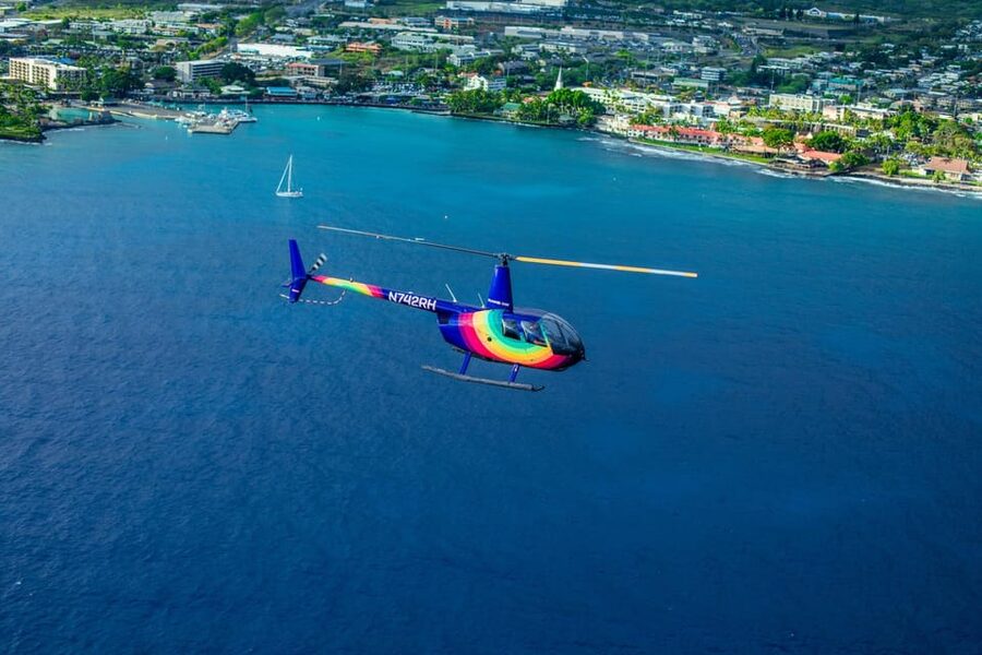 Kailua-Kona: Hualalai Volcano Doors On/Off Helicopter Tour - Kaloko Fish Ponds and Kailua Bay