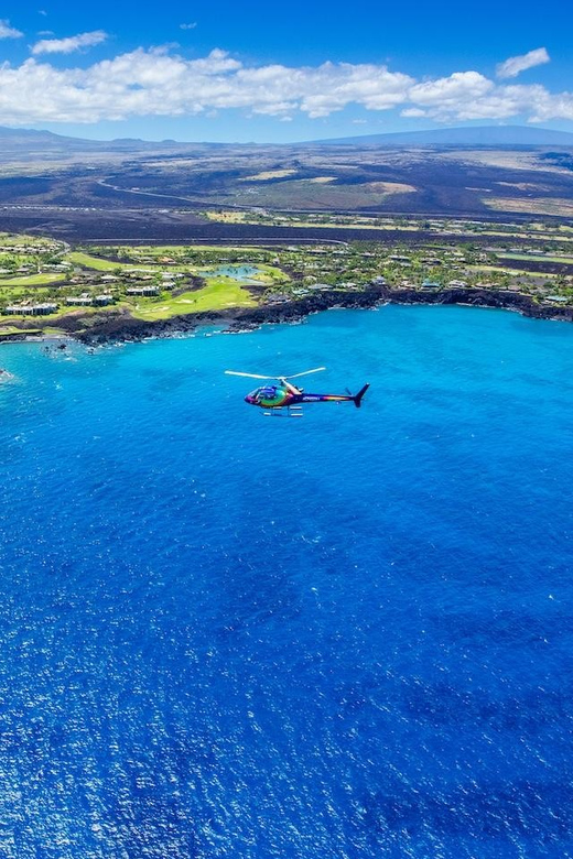 Kailua-Kona: Hualalai Volcano Doors On/Off Helicopter Tour - Magic Sands Beach and Kona Coffee Country