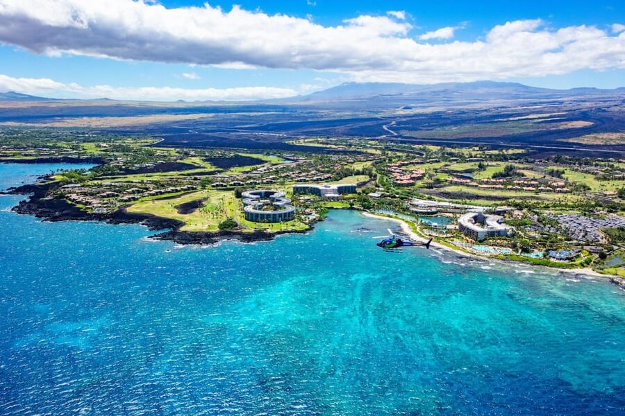 Kailua-Kona: Kohala, Volcanoes and Waterfall Helicopter Tour - Mauna Loa, Hualalai, and the island’s volcanic frame