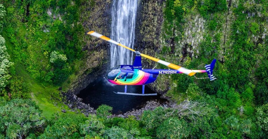Kailua-Kona: Kohala, Volcanoes and Waterfall Helicopter Tour - Kohala’s valleys and waterfalls from the air
