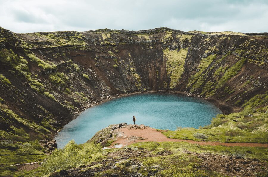 Kerið Volcanic Crater Admission Ticket - The best photo angles at Kerið