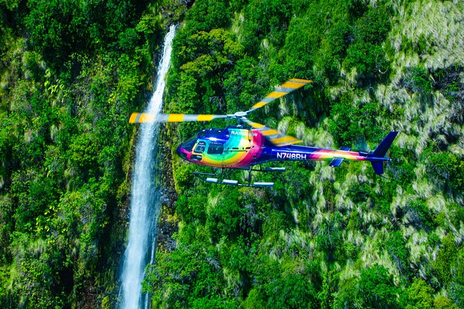 Kohala Coast Volcano Waterfalls-90 Min Heli Tour-Doors Off or On - Waimanu Valley and Waipiʻo Valley